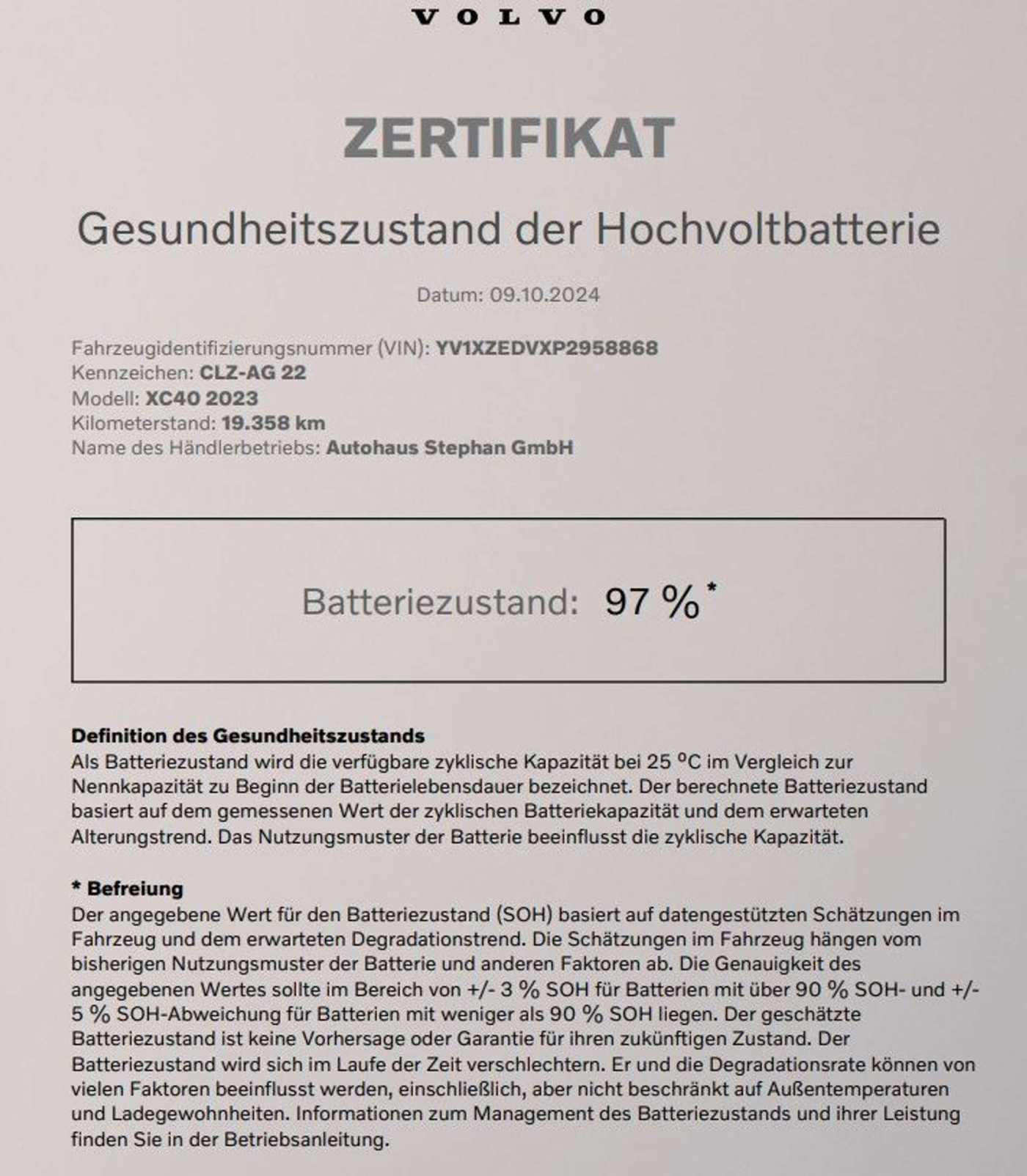 Volvo  Recharge Twin Engine AWD Core GARANTIE