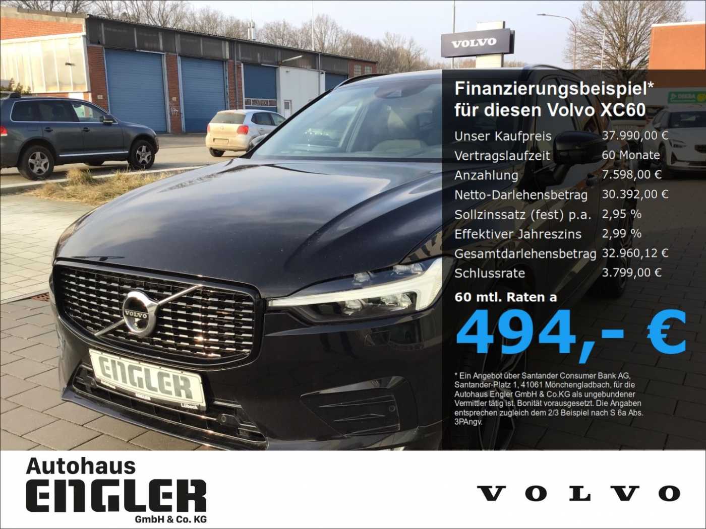 Volvo  B4 (Diesel) R-Design AWD 360° Cam AHK