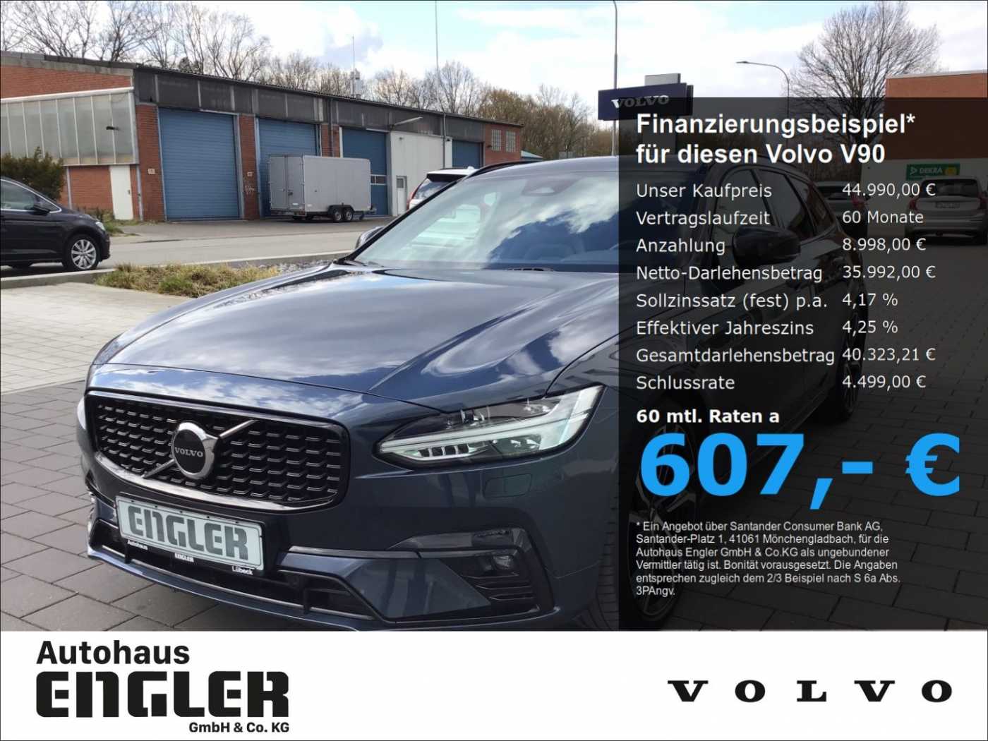 Volvo  B4 (Diesel) Plus Dark PanoDach Cam Leder