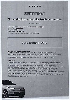 Volvo  Plus Recharge Pure Electric AWD*AHK