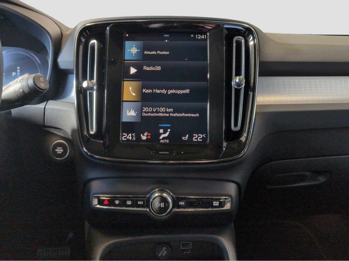 Volvo  +T4+Recharge+GT+Lenkradhzg+abged. Scheibe+PDC